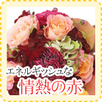 エネルギッシュな情熱の赤