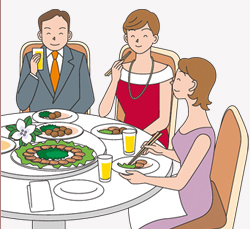 食事会